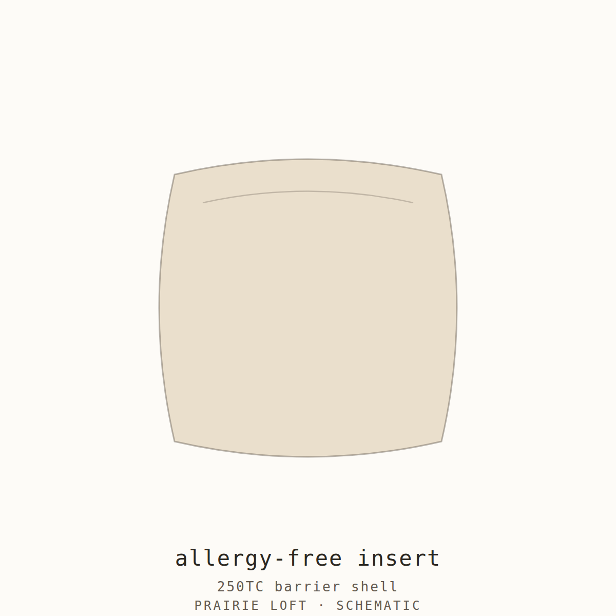 Pellon allergy-free pillow insert