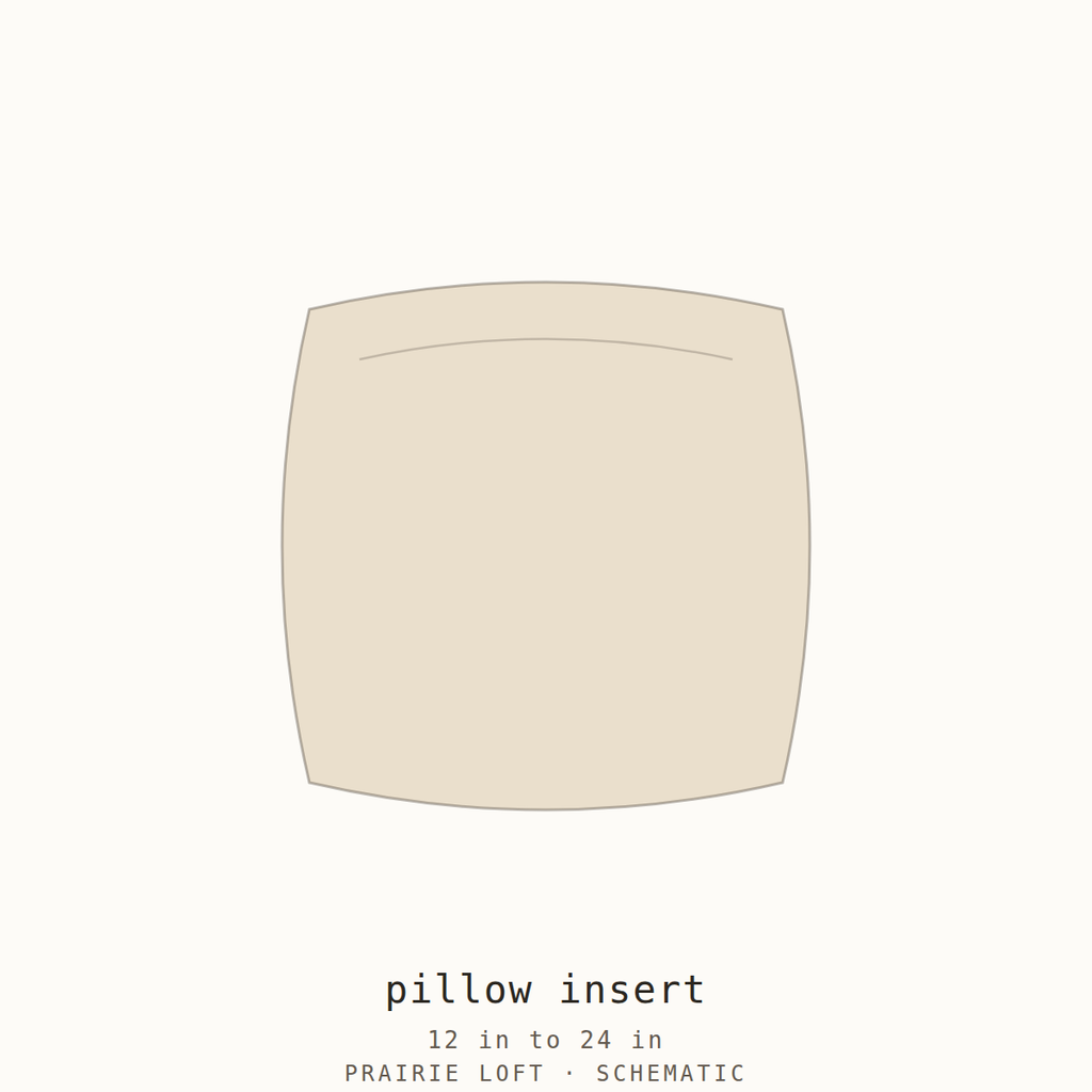 Pellon decorative pillow insert