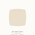 Pellon pet bed insert