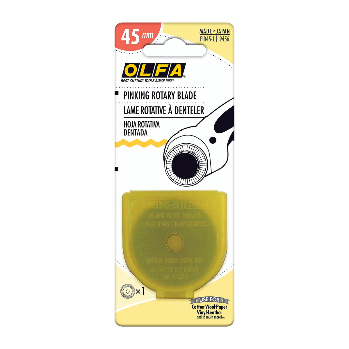 OLFA Pinking Rotary Blade — 45mm — product photo