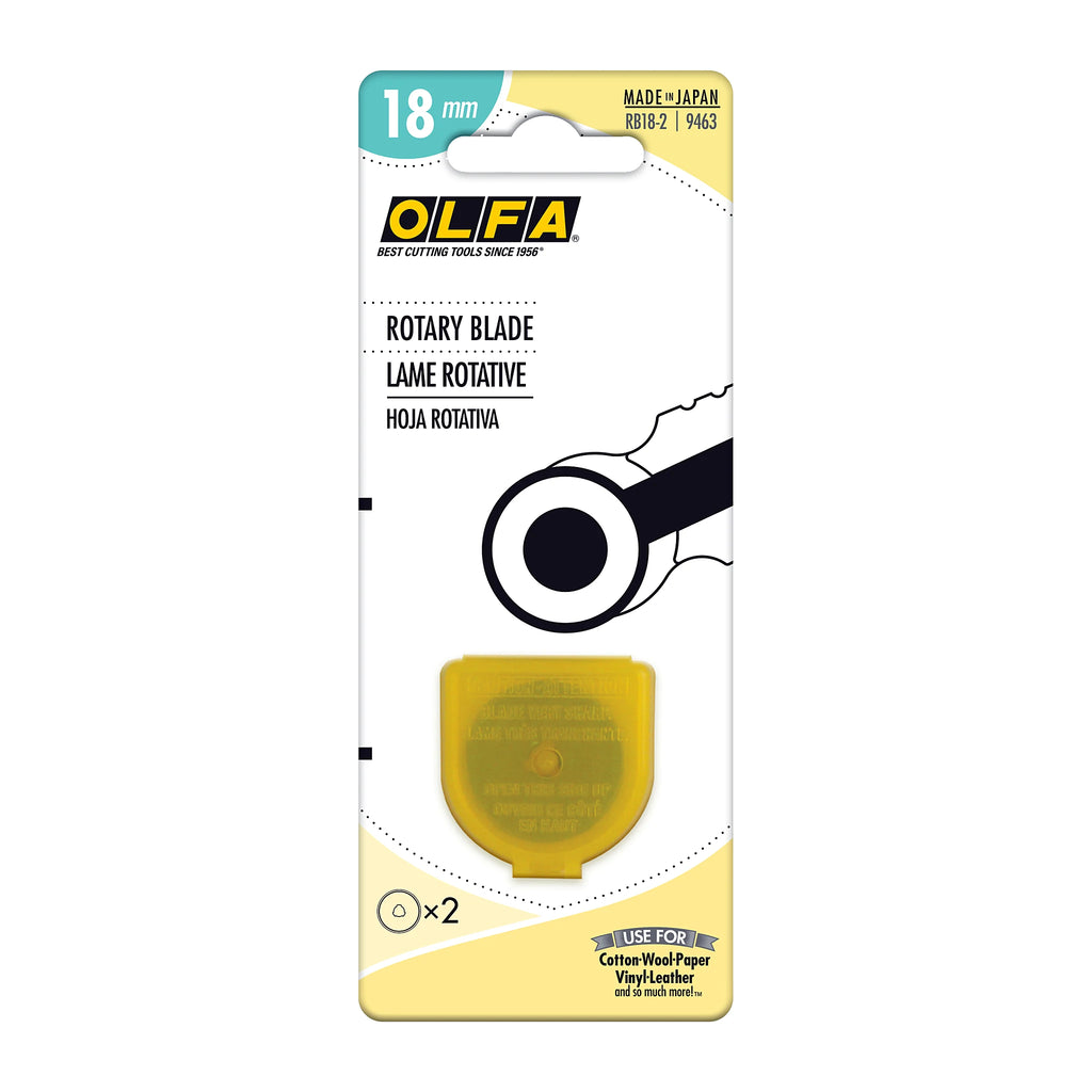 OLFA Rotary Blades — 18mm, 2 ct — product photo