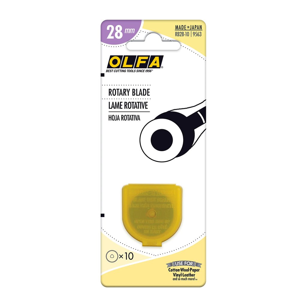 OLFA Rotary Blades — 28mm, 10 ct — product photo