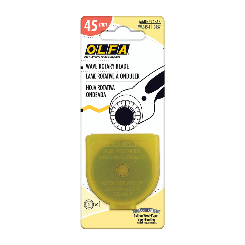 OLFA Wave Rotary Blade — 45mm — product photo