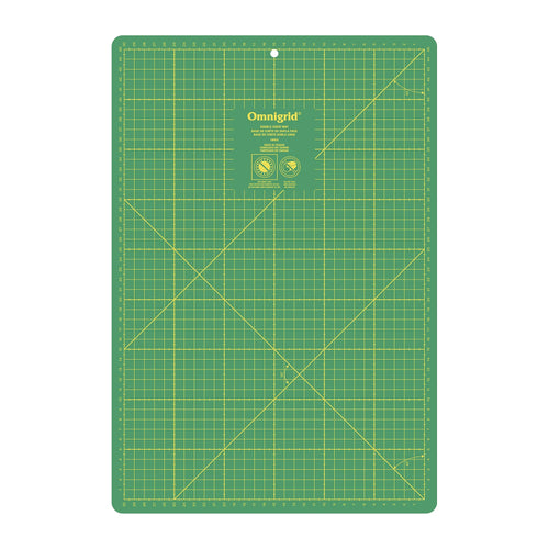 Omnigrid Double-Sided Cutting Mat — 12" x 18" — product photo