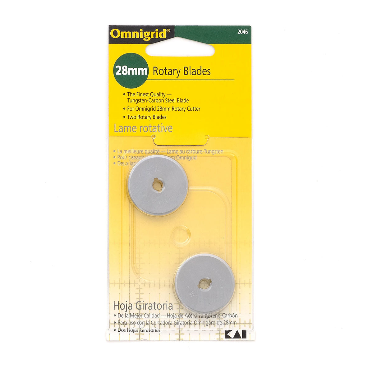 Omnigrid Rotary Blades — 28mm, 2 ct — product photo